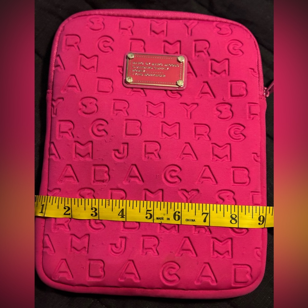 Marc By Marc Jacobs Pink Embossed Sleeve